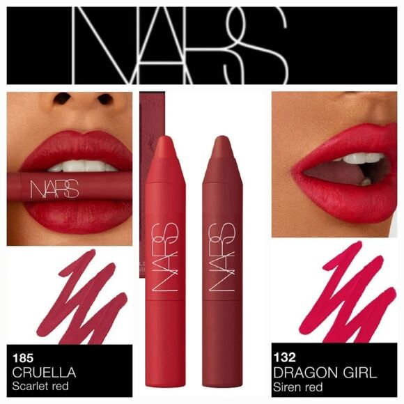 NARS Cosmetics Mini PowerMatte High-Intensity Lip Pencil Duo - Picture 1 of 6